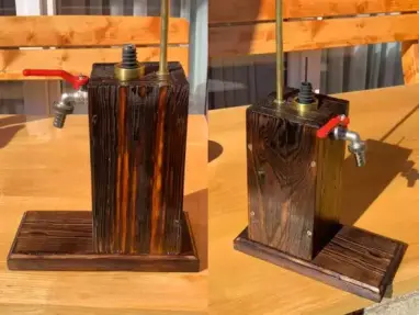 Getränkespender geschlossen